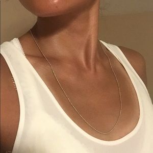 Sterling Sliver bead necklace